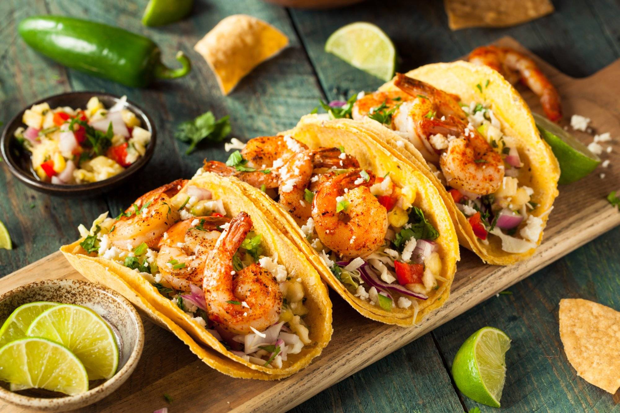 Homemade Spicy Shrimp Tacos Homemade Spicy Shrimp Tacos